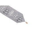 thumbnail image 1 of Christmas Tapestry Table Runner Gray Trees 36", 1 of 4