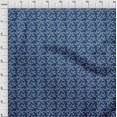 thumbnail image 3 of oneOone Viscose Chiffon Fabric Leaves Block Print Fabric By Yard 42 Inch Wide, 3 of 4