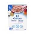 thumbnail image 1 of GERBER Triple Goodness Raspberry Yogurt Baby Cereal, 8 Months+, For Gut Wellness, 1 of 9