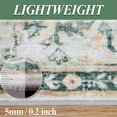 thumbnail image 4 of 8x10 Boho Area Rug, Machine Washable Area Rugs 8x10 for Living Room (Green), 4 of 6