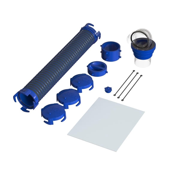 Duraflex Waste Holding Tank Fitting 21999 Gator; Accessory Kit For Gator Portable Waste Tank
