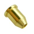 thumbnail image 5 of 6Pcs Strings Through Body Mounting Ferrules Guitar Parts for Electric Through Body Ferrules Electric Guitar Parts Golden, 5 of 5