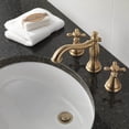 thumbnail image 4 of Delta Robinet Cassidy 2 Poignées Lavabo à Grand Diffusion, Bronze Champagne 3597LF-MPU, 4 of 5