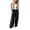 Noir, variante sur HXWCHs Combinaison à Jambe Fuselée pour Femmes, Décontractée, Sans Manches, à Bretelles, Ajustable, Ample, Combinaison Extensible, Pantalon Long, Barboteuse avec Poches, TTG, Rouge