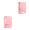 thumbnail image 4 of maskred Portable Mini Clip Fan Working Home Personal 60 USB Fan Outdoor Pink Type 2 2Set, 4 of 6