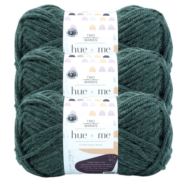 Lion Brand Hue + Me Yarn - Genévrier