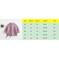thumbnail image 2 of Toddler Baby Girl Pullover Sweaters Turtleneck Cable Knit Long Sleeve Sweaters with Bow Fall Winter Top, 2 of 9