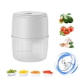 thumbnail image 1 of Garlic Chopper Garlic Masher-Garlic Press Mincer Pepper Chili Vegetable Meat Grinder-Food Processor Mincer 250ML, 1 of 8