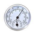 thumbnail image 2 of Analog Temperature and Humidity Meter | Pointer Style Thermometer Hygrometer | No Battery Needed | Indoor Environmental Monitor | -30, 2 of 6