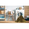 thumbnail image 2 of Ahgly Company Machine Washable Indoor Round Transitional Bakers Brown Area Rugs, 3' Round, 2 of 7