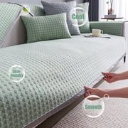 Summer Savings Kcavykas Lce Silk Cool Summer Sofa Cushion Simples Solid Color Non-Slip Machine Washable Cool Sofa Cushion Double Sofa