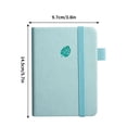 thumbnail image 2 of Dvkptbk Bloc-Notes Petit Carnet Bloc-Notes Portable Bloc-Notes Épaissi de Poche Mini A6 Livre en Anglais Note Pratique Bloc-Notes, 2 of 5
