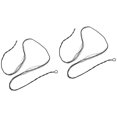 thumbnail image 3 of LNGOOR 2pcs 57inch Archery 12 Strand Bow String Bowstring for Recurve Long Bow Hunting (Black), 3 of 7