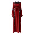 thumbnail image 4 of UPPADA Liquidation Robes de Cocktail Grande Taille Robe Formelle pour Femmes Robe de Soirée Robe Vintage Élégante Grande Taille Manches Évasées Robes vestidos blancos elegantes, 4 of 6