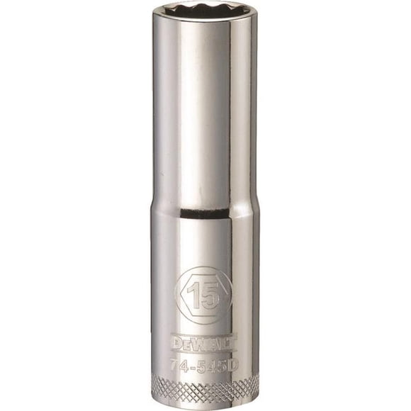 Stanley Tools 228362 15mm Deep Socket - 0.5 in. Drive