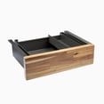 thumbnail image 1 of Desky Minimal Under Desk Drawer - Acacia Hardwood / Space Grey, 1 of 10