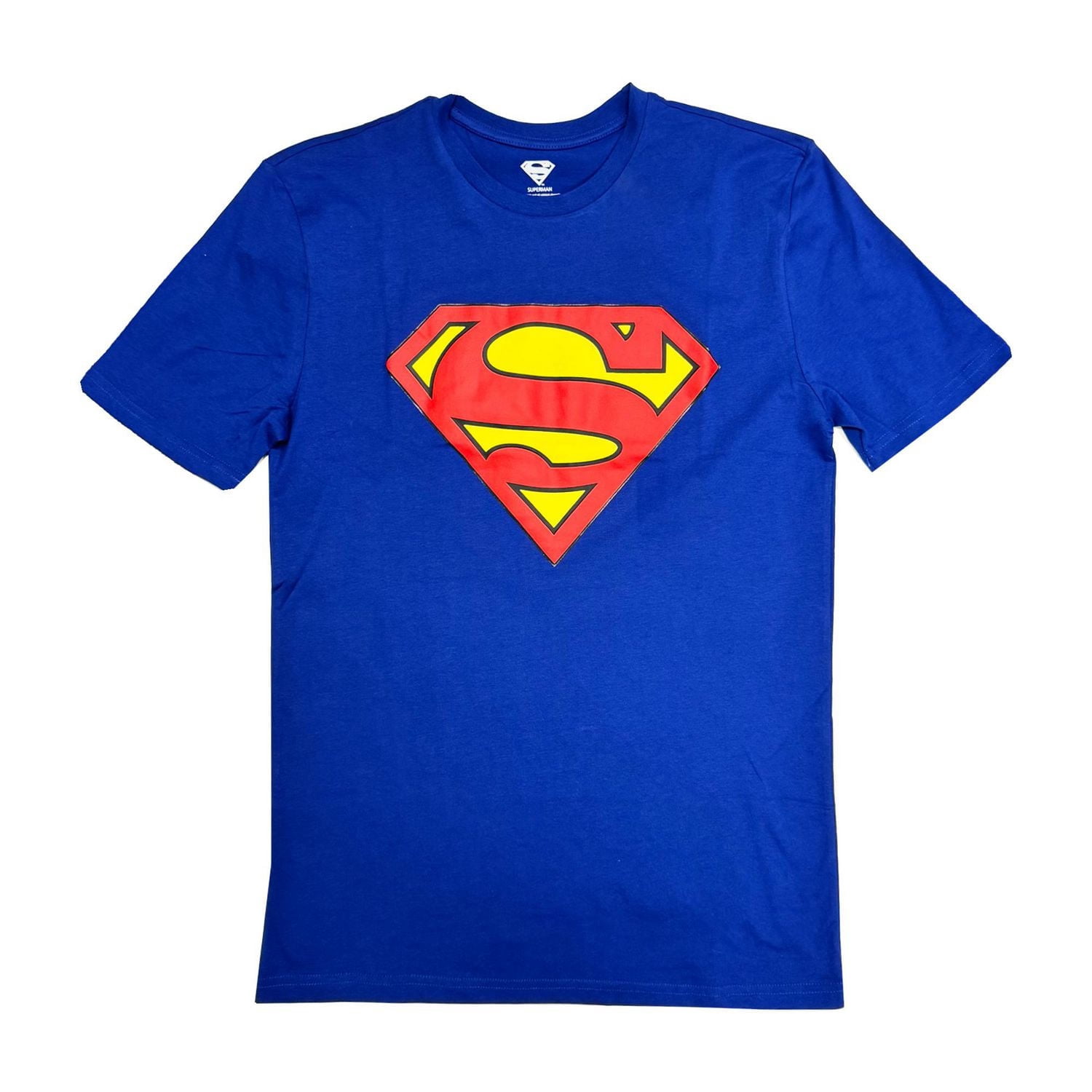 Superman shirt à manches courtes avec logo classique pour hommes