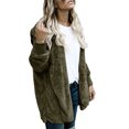 thumbnail image 3 of Innerwin Manteau à Capuche pour Femmes, Veste d'Hiver Chaude à Manches Longues, Vert Armée m, 3 of 6
