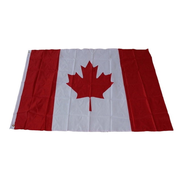 Flags Banners & Accessories Canada 3x5 Banner with Maple Leaf National FT Polyester Decoration for