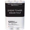 thumbnail image 1 of Black & White 12 Value Size Rolls 183 Sheets, 2-Ply Paper Towel, 1 of 5