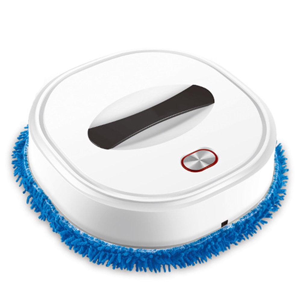 YOPTOP Wet and Dry Mopping Robot Intelligent Floor Mopping Robot for Pet Hair Carpets Hard Floors,white