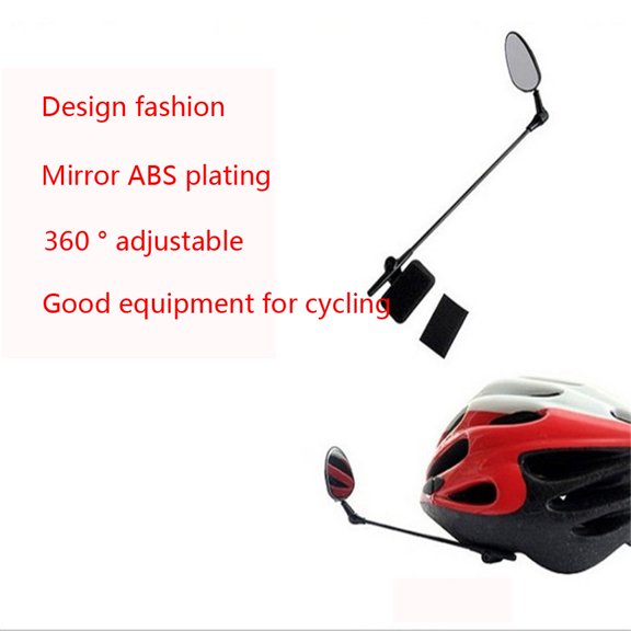 EGNMCR Bike Accessories Univesal Bike Helmet Mirror MTB Road Bicycle Cycling Rear View Mirror Mirror