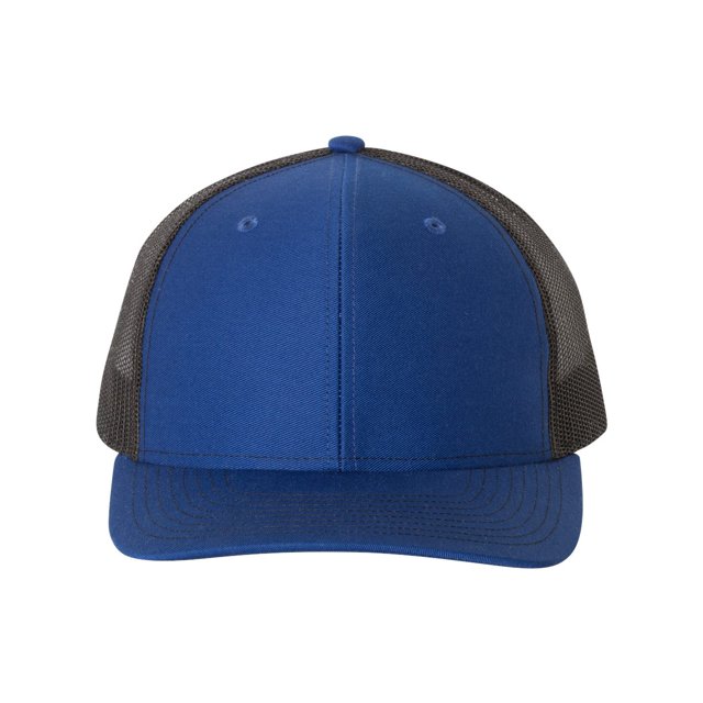 Casquette Trucker Snapback Ajustable, Ajustable, RoyalBlack