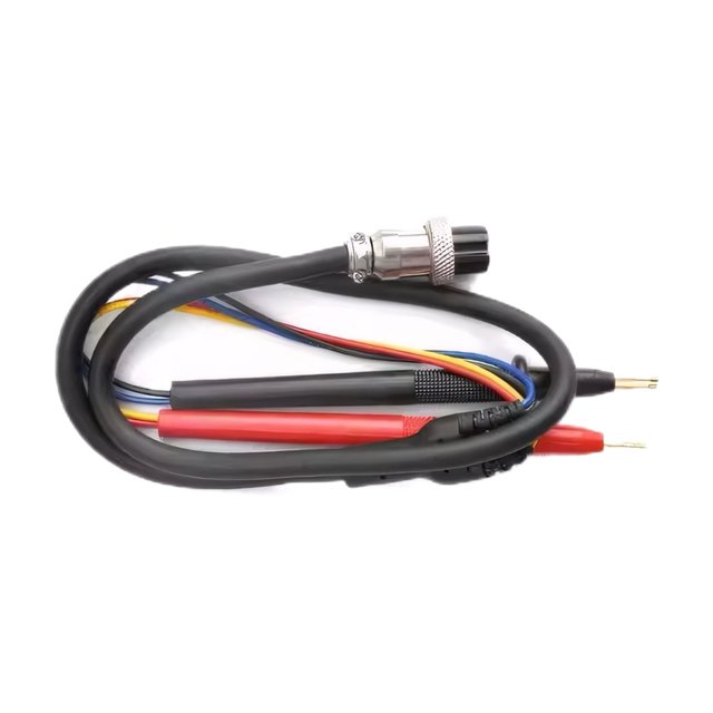 Decodeary Intelligent Control Lithium Battery Tester With Kelvin Four Wire Clamp Can Measure Resistance 0-200 probe