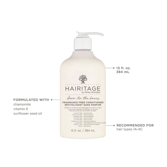 Down to the Basics Fragrance Free Conditioner