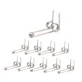 thumbnail image 4 of Xuanheng 10 Pcs Ressorts de Torsion Double Retour Métal pour Fer à Friser Outil à Cheveux 30mm, 4 of 8