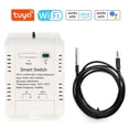 thumbnail image 1 of Tuya WiFi Intelligent Energy Circuit Breaker Switch Mobilephone APP with Real-time Temperature Measurement and Day Month Year Power Statistics Function, 1 of 9