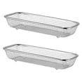 thumbnail image 4 of RUNROTOO Panier de Lave-Vaisselle en Acier Inoxydable avec Résistance à Haute Température 2 Pcs pour Usage Domestique, 4 of 8