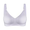thumbnail image 1 of Timegard Bras for Women Wireless Adjustable Strap Full Support Soft Comfortable Deep V Bra Sleep Bralette, 1 of 6