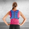 thumbnail image 2 of Tone Fitness Neoprene Weighted Vest, 12 Pounds, Blue, 2 of 6