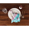 thumbnail image 3 of Vargottam Collection de Luxe Linge de Table Décor Serviette en Coton Tissu Imprimé Serviettes Réutilisables Ensemble de 4, 20 Pouces X 20 Pouces - Oiseaux et Floral, 3 of 6