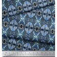 thumbnail image 2 of Soimoi Moss Georgette Fabric Cartoon & Camouflage Print Fabric by Yard 42 Inch Wide, 2 of 3
