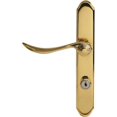 thumbnail image 1 of Larson Manufacturing 4338844 Quickfit Door Handle Set - Brass, 1 of 2