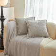 thumbnail image 1 of RKSTN Throw Pillows Solid Color Corduroy Corn Patchwork Crimped Pillow Cushion Cover Soft Throw Pillows for Couch Living Room Outdoor,Decorative Pillowcase, 1 of 1