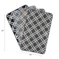 thumbnail image 4 of IH Casa Decor Diamant Tufted Mat Asstd 18 X 30 - Ensemble De 4, 4 of 6