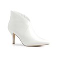 thumbnail image 1 of Unique Bargains Women's Point Toe Patent Leather Stiletto Heel Ankle Boot, 1 of 8