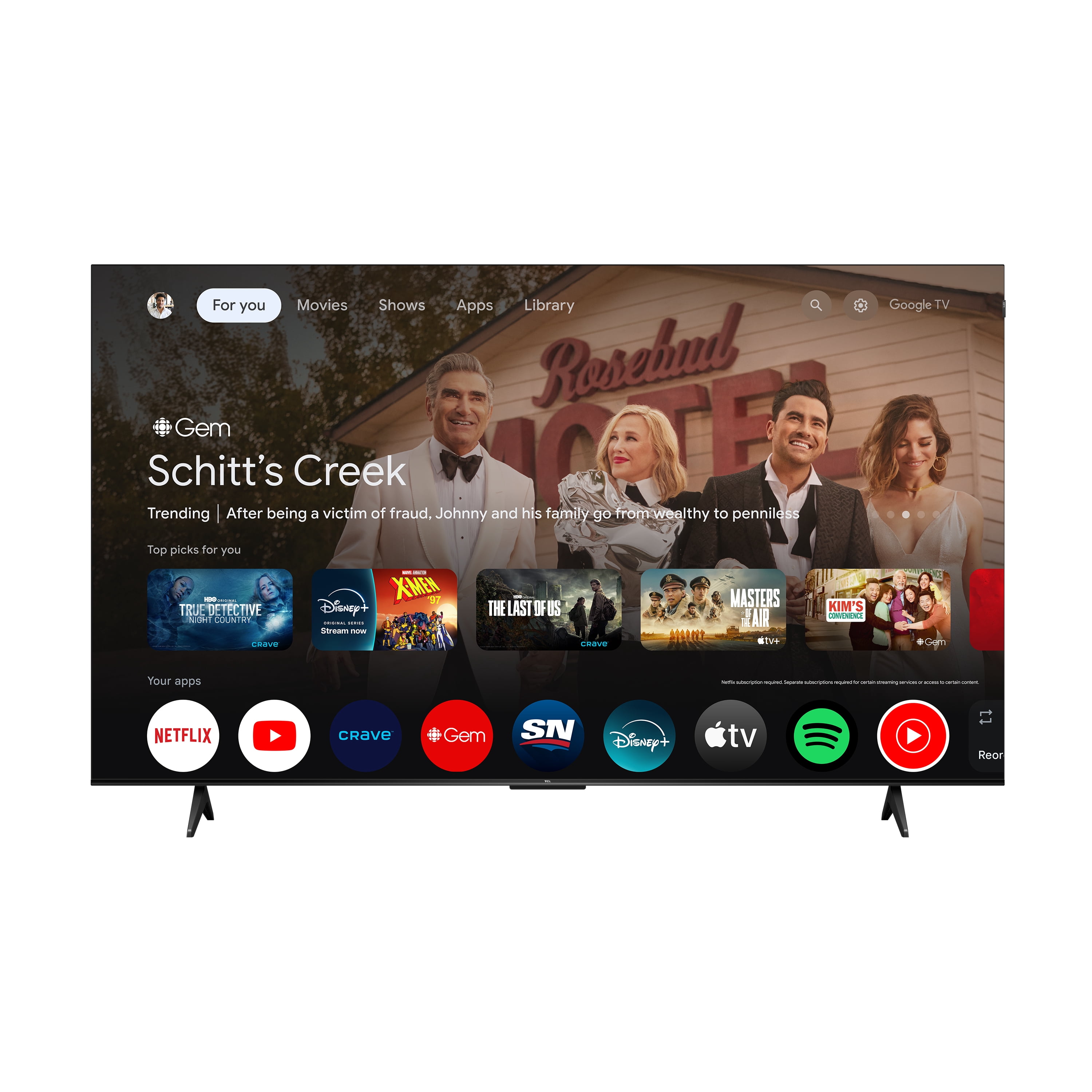 TCL 75" Q Series 4K UHD HDR QLED Smart TV with Google TV – 75Q51K