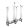 thumbnail image 4 of Cup Holder, Cup Drying Rack, Retractable Goblet Holder For Teacups Lasses Wine Glasses Light Gray, 4 of 8