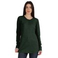 thumbnail image 1 of Inkmeso Tshirt With Buttons Jersey Tee Long Sleeve Top For Women, 1 of 8
