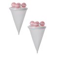 thumbnail image 1 of Oleegame 2PC Washing Machine Float Filter Bag Filter Hair Remover Cleaning Decontamination Laundry Ball Clothes Wash Ball Pink, 1 of 6