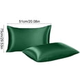 thumbnail image 4 of Sentmoon Pillowcase Pillow Covers 2PCS Pillowcase A Chilling Body Pillowcase for Hot Sleepers and Night Sweats Suitable for All Seasons Breathable and Velvet Soft Full-length Pillowcase, 4 of 7
