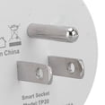 thumbnail image 2 of EIGTHTAIL 3 Holes Mini WiFi Smart Socket Voice Control Remote Controlling Phone Timing Receptacle US Plug 100‑240V 10A, 2 of 7