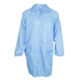 thumbnail image 2 of Unisex ESD-Safe Anti-Static Premium Lab Static Lab Jacket Coat Clothing Blue M, 2 of 8