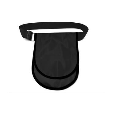 Sporting Goods Discus Shot Put Carrier Bag with 2 Pockets Carrying Strap Black