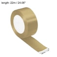 thumbnail image 2 of Unique Bargains 1.5 Inch Wide 24 Yards Satin Ribbon, Double Face Solid Crafts Roll for Party Home DIY Wrapping Decoration, Champagne Color, 2 of 6
