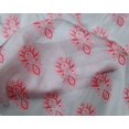 thumbnail image 4 of oneOone Silk Tabby Fabric Floral Block Fabric Prints By Yard 42 Inch Wide, 4 of 4